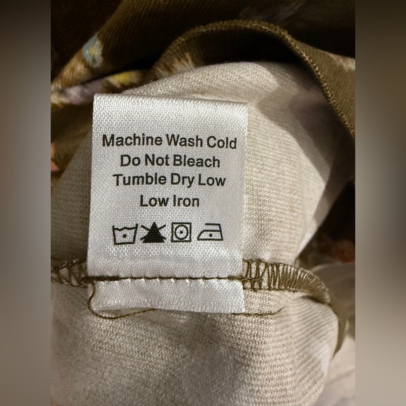 Tuckernuck Hazel Floral Corduroy Mini Dress S Brown Clifton Fall Floral NWT - Picture 13 of 15